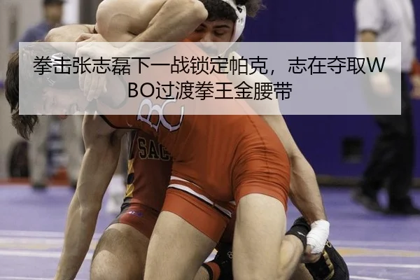 拳击张志磊下一战锁定帕克，志在夺取WBO过渡拳王金腰带